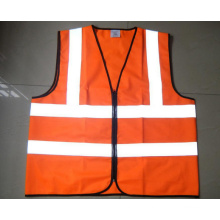 High Visibility 120g Safety Reflective Vest (Orange)